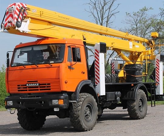 Аренда автовышки в Белебее и  Республике Башкортостан